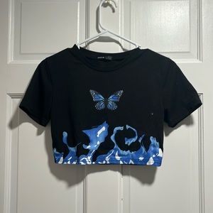 Crop top size small from SHEIN